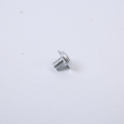 Cross Round Head Carbon Steel Screws Nickel Plated With Cushion Screws