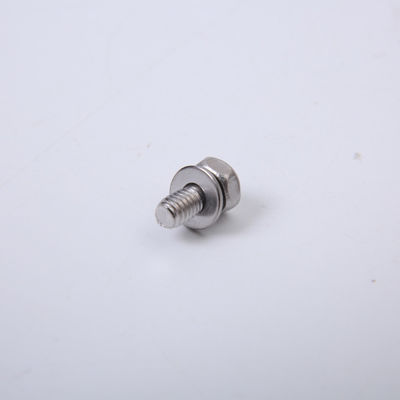 Nickel Plated Carbon Steel Screws M3M4M5M6 Pan Head Combination Screw Three Set