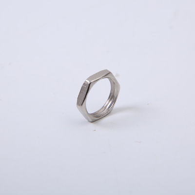 Hexagon Thin Nut M2 -M11 G4 / G6 Pipe Thread Nut Pipe Tooth Lighting Fine Tooth