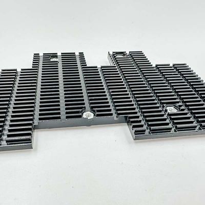 Custom Aluminum Alloy Heat Sink 3240 11mm Oxidized Black Electronic Chip Heat Sink