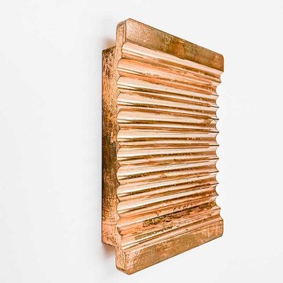 CNC Machining Full Copper CPU Heatsink , Skiving Heatsink For Lighting Industry