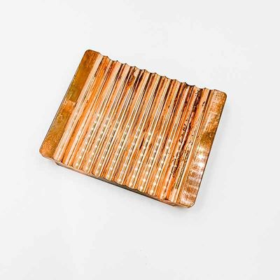 CNC Machining Full Copper CPU Heatsink , Skiving Heatsink For Lighting Industry