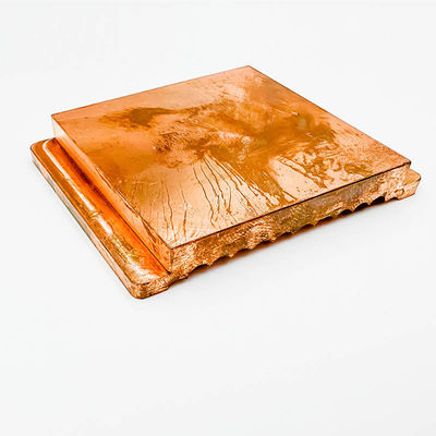 CNC Machining Full Copper CPU Heatsink , Skiving Heatsink For Lighting Industry