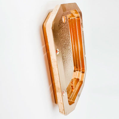 Customized Machining Copper Parts For Computer CPU / Lighting Industry