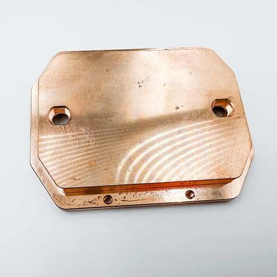 Customized Machining Copper Parts For Computer CPU / Lighting Industry