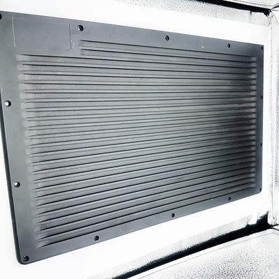 CNC Machining Milling Turning Parts Aluminum Extrusion Heatsink For Communication Instrument