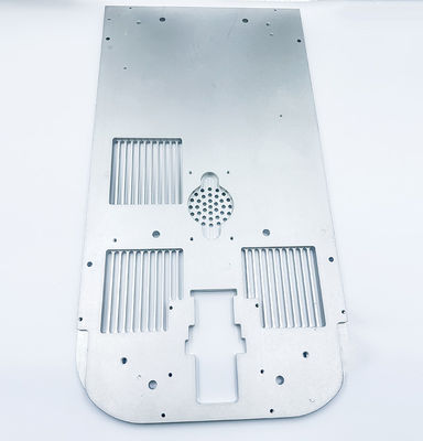 Aluminum Alloy Back CNC Machining Cover Sandblasting Oxidation One-Stop Service