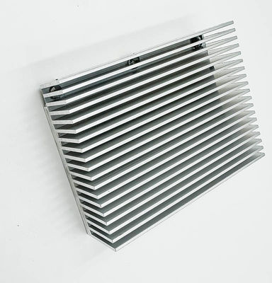 CNC Machining Metal Parts Aluminum Heatsink For Photovoltaic Inverter