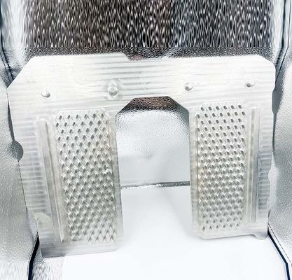 CNC machining Aluminum laptop base plate, Laptop heat sink cooling fan High power aluminum alloy super quiet laptop base