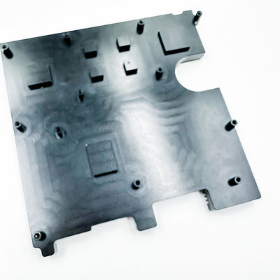 Automobile CNC Machining Parts Aluminum Black Anodized Heatsink Radiator