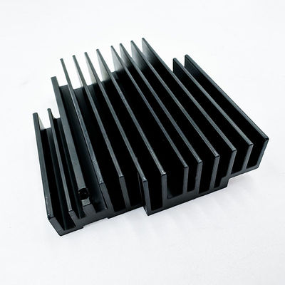Rail Transit CNC Machining Parts Customized Aluminum Heatsink Fin / Radiator