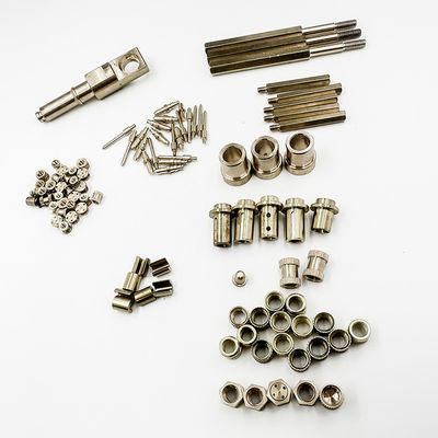 Customized Brass Screws / Brass CNC Turned Parts 0.01mm-0.05mm Tolerance