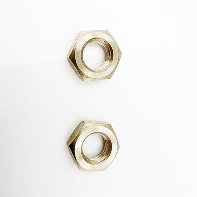 Brass Precision Turned Parts , CNC Brass Turning Nut Machining Service