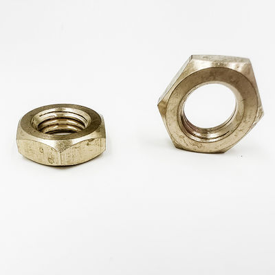 Brass Precision Turned Parts , CNC Brass Turning Nut Machining Service