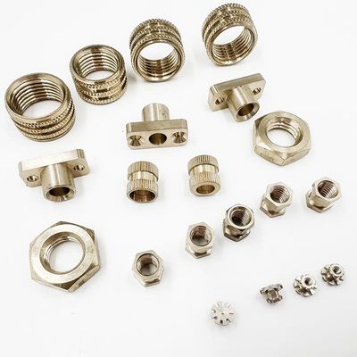 Brass CNC Precision Components , Turned Brass Parts Machining