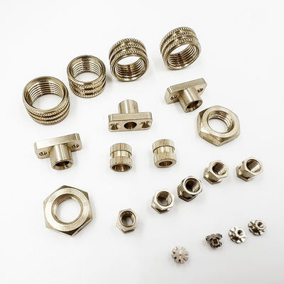 Brass CNC Precision Components , Turned Brass Parts Machining