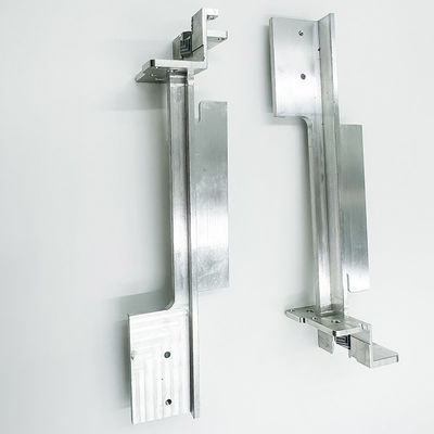 Chrome Plating Surface Aluminum Parts CNC Machining Precision CNC Milling Components