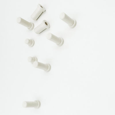 Teflon Plate Round Rod PTFE CNC Machining , Custom PEEK Machined Parts