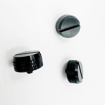 CNC Lathe Components Black Anodizing Custom Machined Aluminum Parts