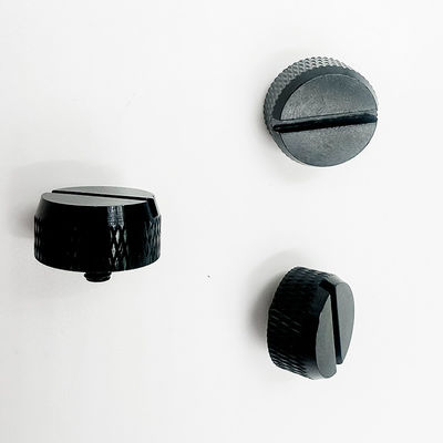 CNC Lathe Components Black Anodizing Custom Machined Aluminum Parts