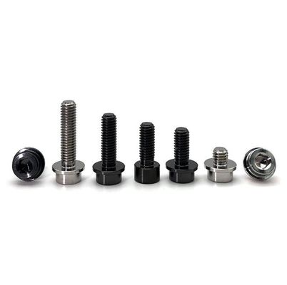 M6 Titanium Screws High Strength Titanium Fasteners Cup Head Hexagonal Screw