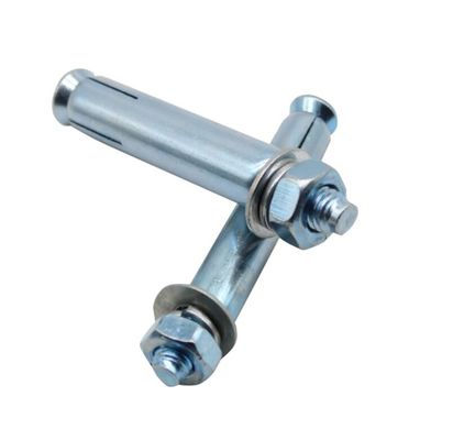 Galvanized Expansion Bolt Screw , Drive Iron M8 M10 Expansion Screw