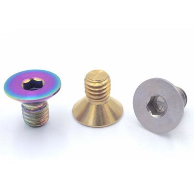 Titanium Alloy Handle Screw M5x18x20 Handle Fixing Screws With Gasket
