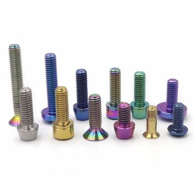 Titanium Alloy Handle Screw M5x18x20 Handle Fixing Screws With Gasket