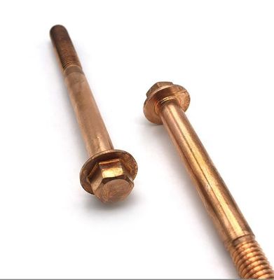 High Strength Hexagon Screw Bolts M6 Hot Dipped Galvanized Hex Bolts Non Standard Fastener