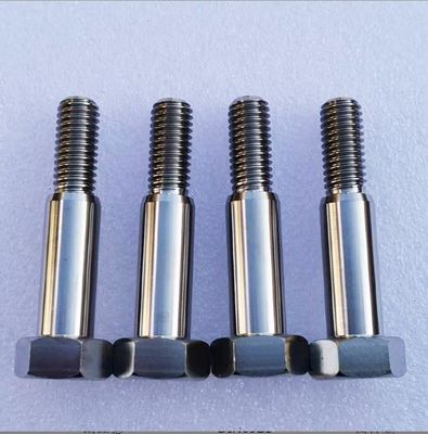 Titanium Alloy Flange Bolts Screws Customized Modified Titanium Bolts