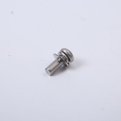 M2 M2.5 M3 M4 Stainless Steel Screws Round Head Pan Head Bolt With Washer Combination