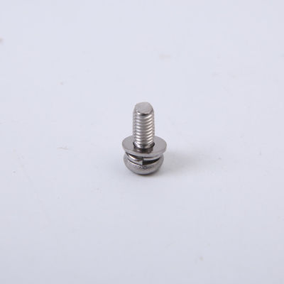 M2 M2.5 M3 M4 Stainless Steel Screws Round Head Pan Head Bolt With Washer Combination