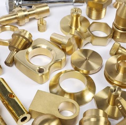 Non-Standard Custom Brass Parts Mechanical Hardware Machining CNC Lathe Turning