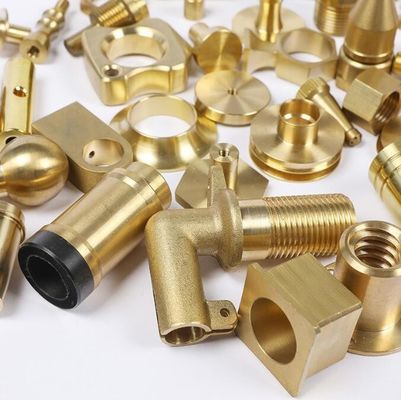 Non-Standard Custom Brass Parts Mechanical Hardware Machining CNC Lathe Turning