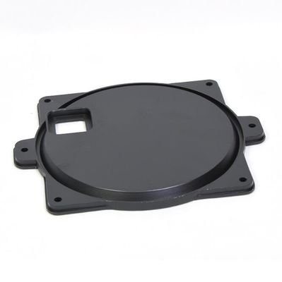 Aluminum Alloy Electrophoretic Precision Casting Service Black For Electrical Accessories