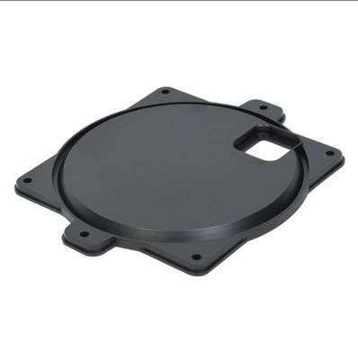 Aluminum Alloy Electrophoretic Precision Casting Service Black For Electrical Accessories