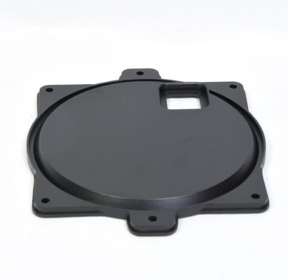 Aluminum Alloy Electrophoretic Precision Casting Service Black For Electrical Accessories