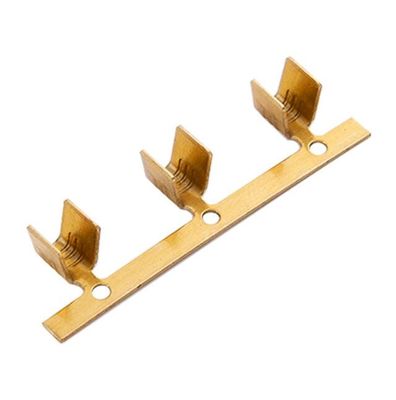 U Shape Copper Ring Terminals , Signal Transmission Car Terminal