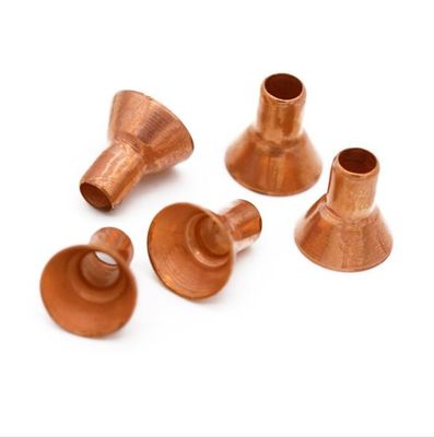 Red Copper Hollow Rivets Non Standard Copper Trumpet Hollow Rivets