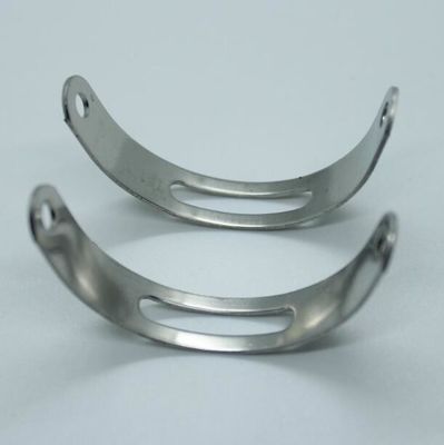 Curved Customized Metal Stamping Parts Semi Circular Stainless Steel Ring