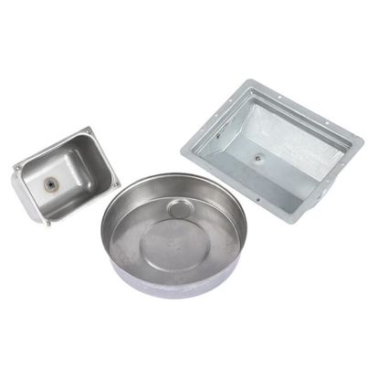 304 Stainless Steel Stretch Bending Stamping Parts , Custom Sheet Metal Bending Parts
