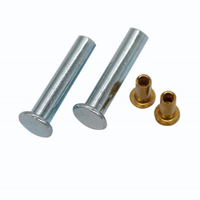 Copper / Brass / Stainless Steel Blind Rivets Nickel Plating ISO9001 Approved