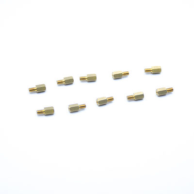 Male And Female Brass Screw Studs Hexagon Nail For Marine Automobile Aircraft