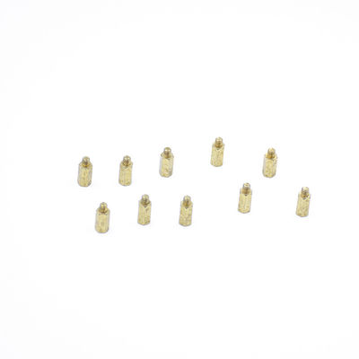 Male And Female Brass Screw Studs Hexagon Nail For Marine Automobile Aircraft