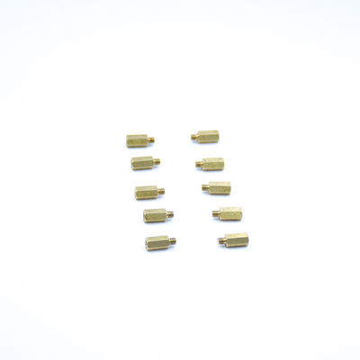 Male And Female Brass Screw Studs Hexagon Nail For Marine Automobile Aircraft