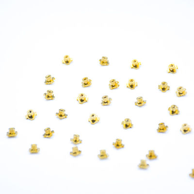 Auto Brass Fastener Lathe M2 M2.5 M3 M4 M5 M6 Female Screw Nut For CNC Serive