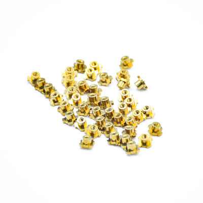 Auto Brass Fastener Lathe M2 M2.5 M3 M4 M5 M6 Female Screw Nut For CNC Serive
