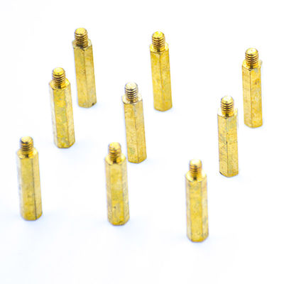 Thread Brass Screw Nut Customized Lathe Bolt For Automatic