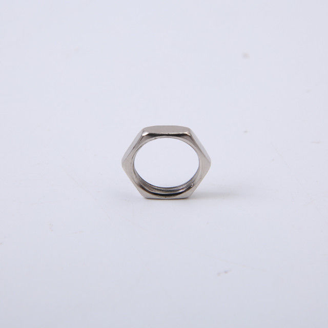 Hexagon Thin Nut M2 -M11 G4 / G6 Pipe Thread Nut Pipe Tooth Lighting Fine Tooth
